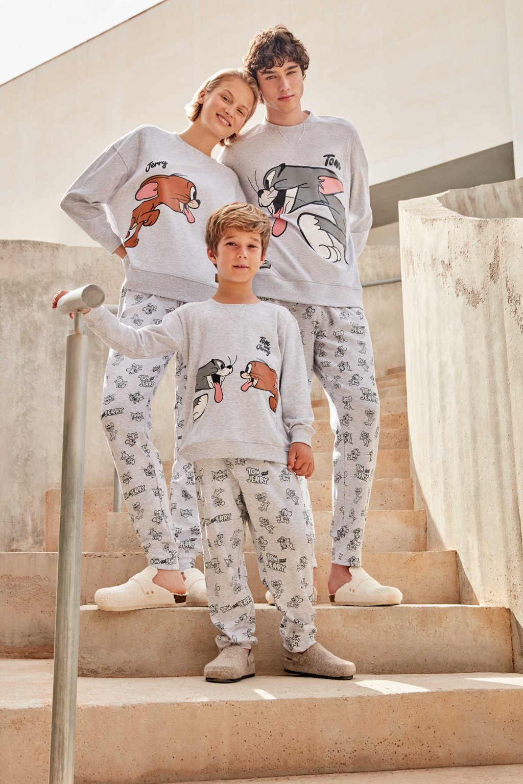 GISELA - TOM - 2/20350 - Pigiama uomo interlok Tom e Jerry con coulisse