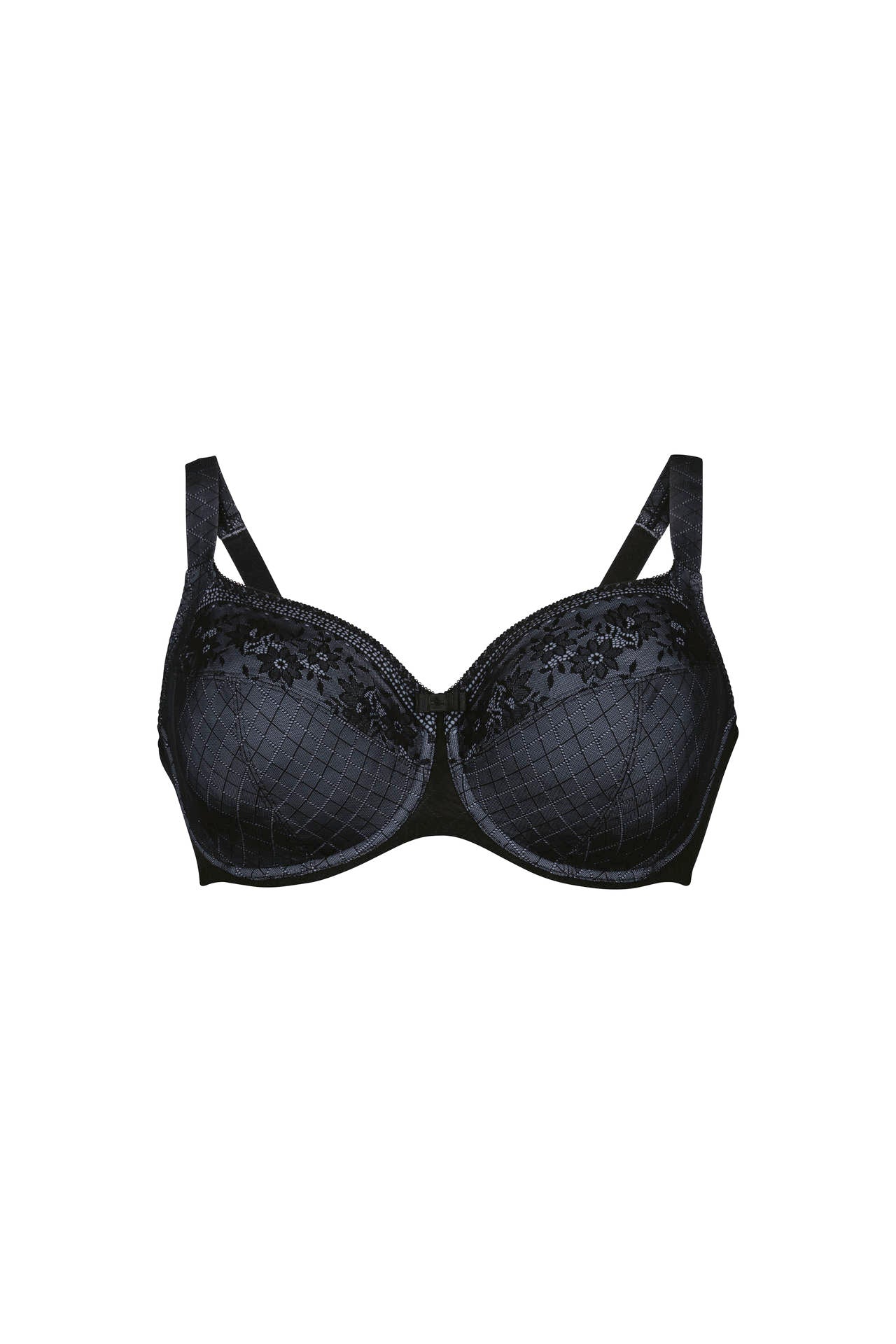 ROSA FAIA - ROSEMARY - 5284 Reggiseno con ferretto e pizzo floreale - Coppe grandi