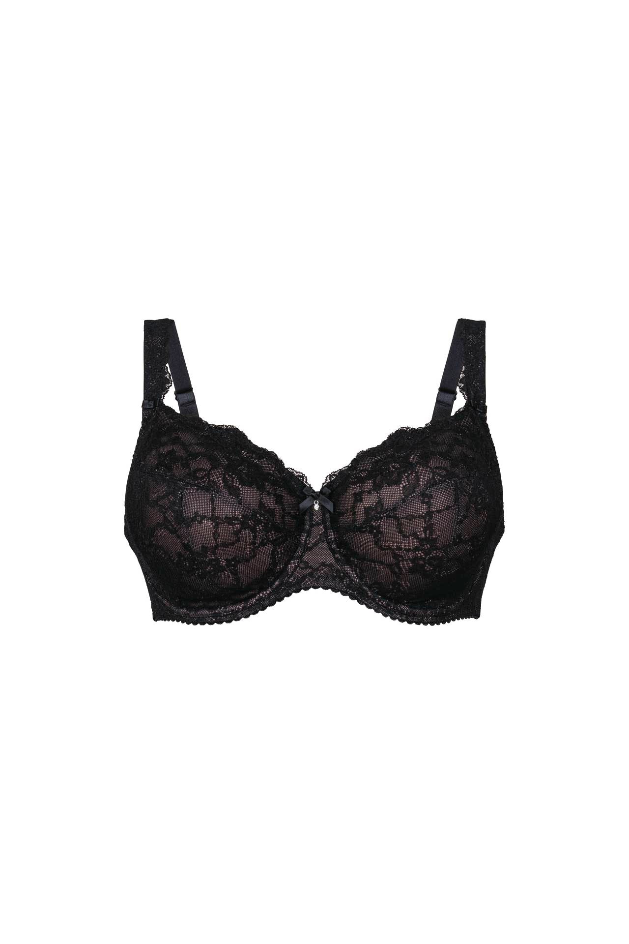 ROSA FAIA - BOBETTE - 5289 Reggiseno con ferretto e pizzo floreale - Coppe grandi