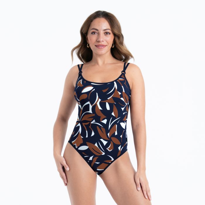 ROSA FAIA - 7729 - Style Marinet Costume intero fantasia con fodera strutturata per seni generosi