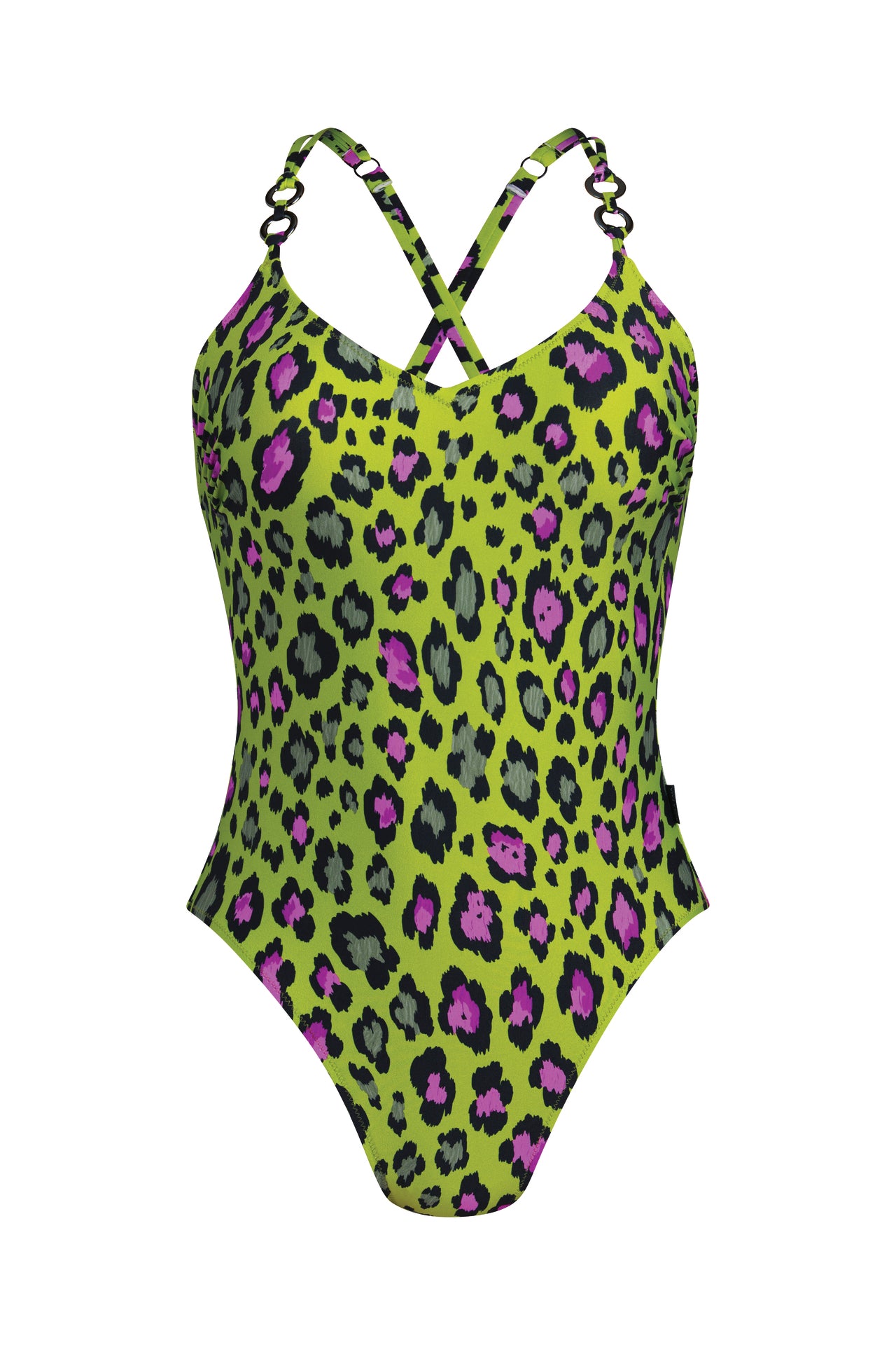 ROSA FAIA - 7706 - Style Antonia Costume intero fantasia animalier con fodera modellante sul seno