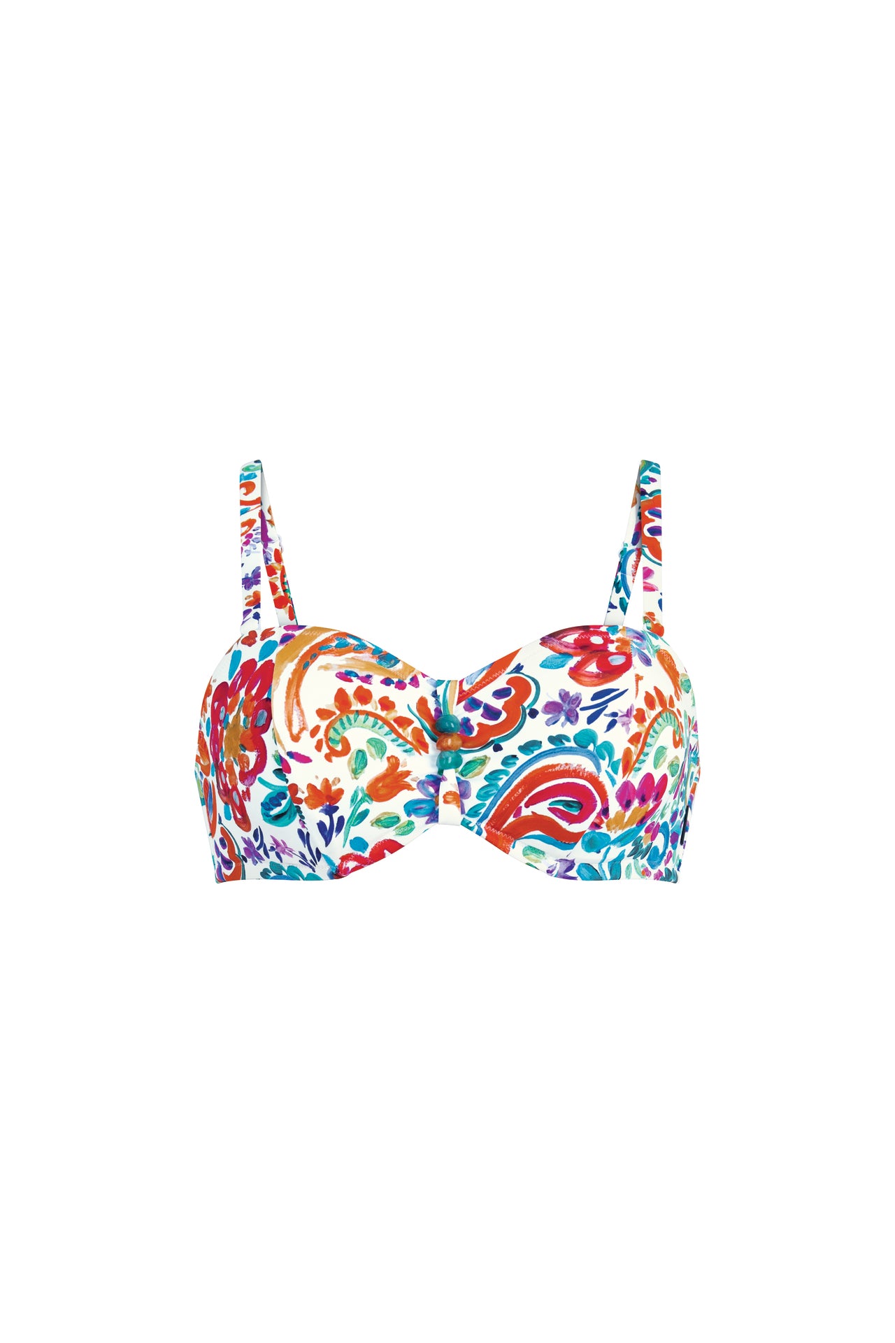 ROSA FAIA - 8797 -Style Ella top/fascia strutturata con fodera modellante e ferretto