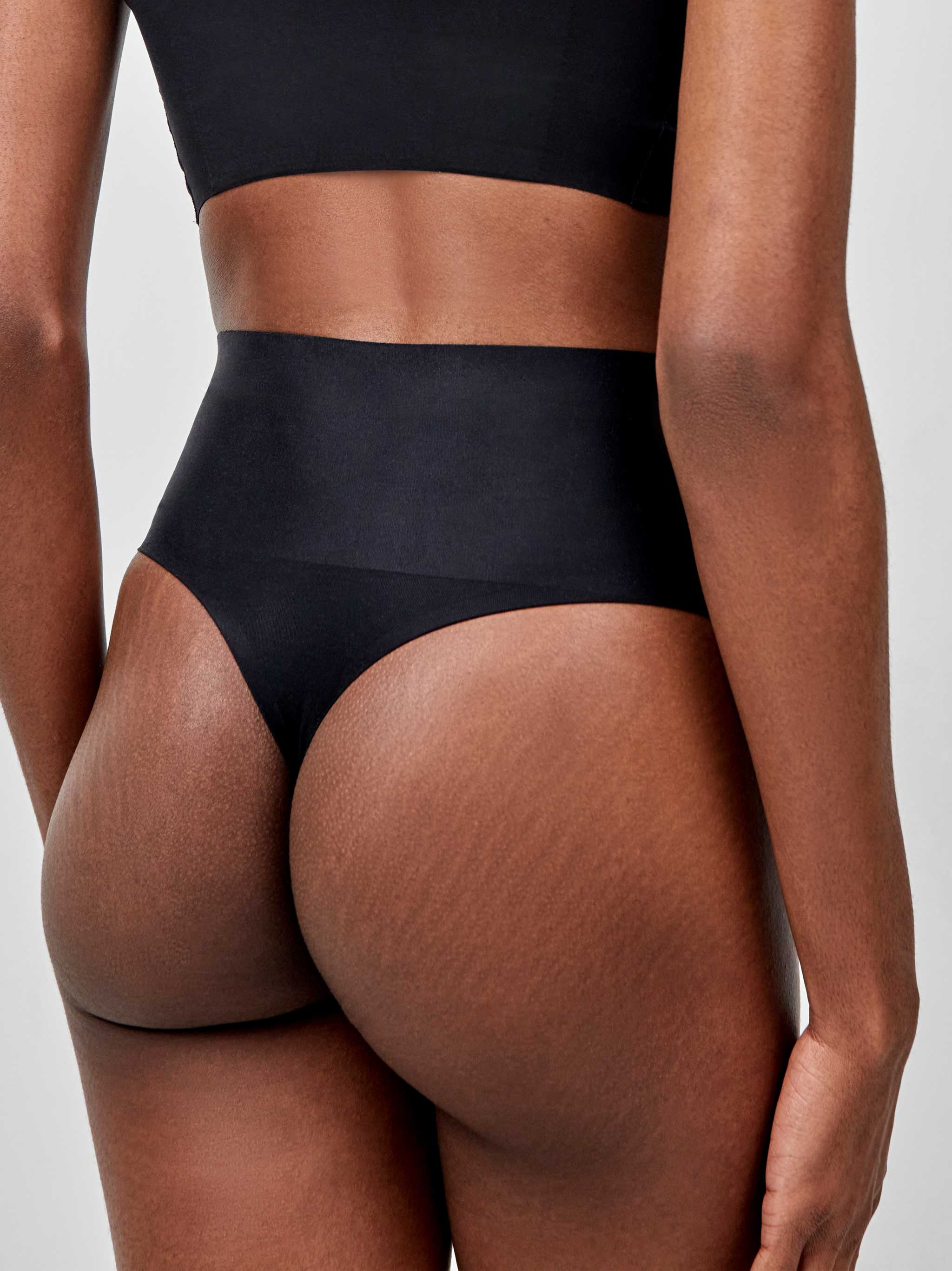 GISELA - 1/10054B - Perizoma alto modellante ventre piatto