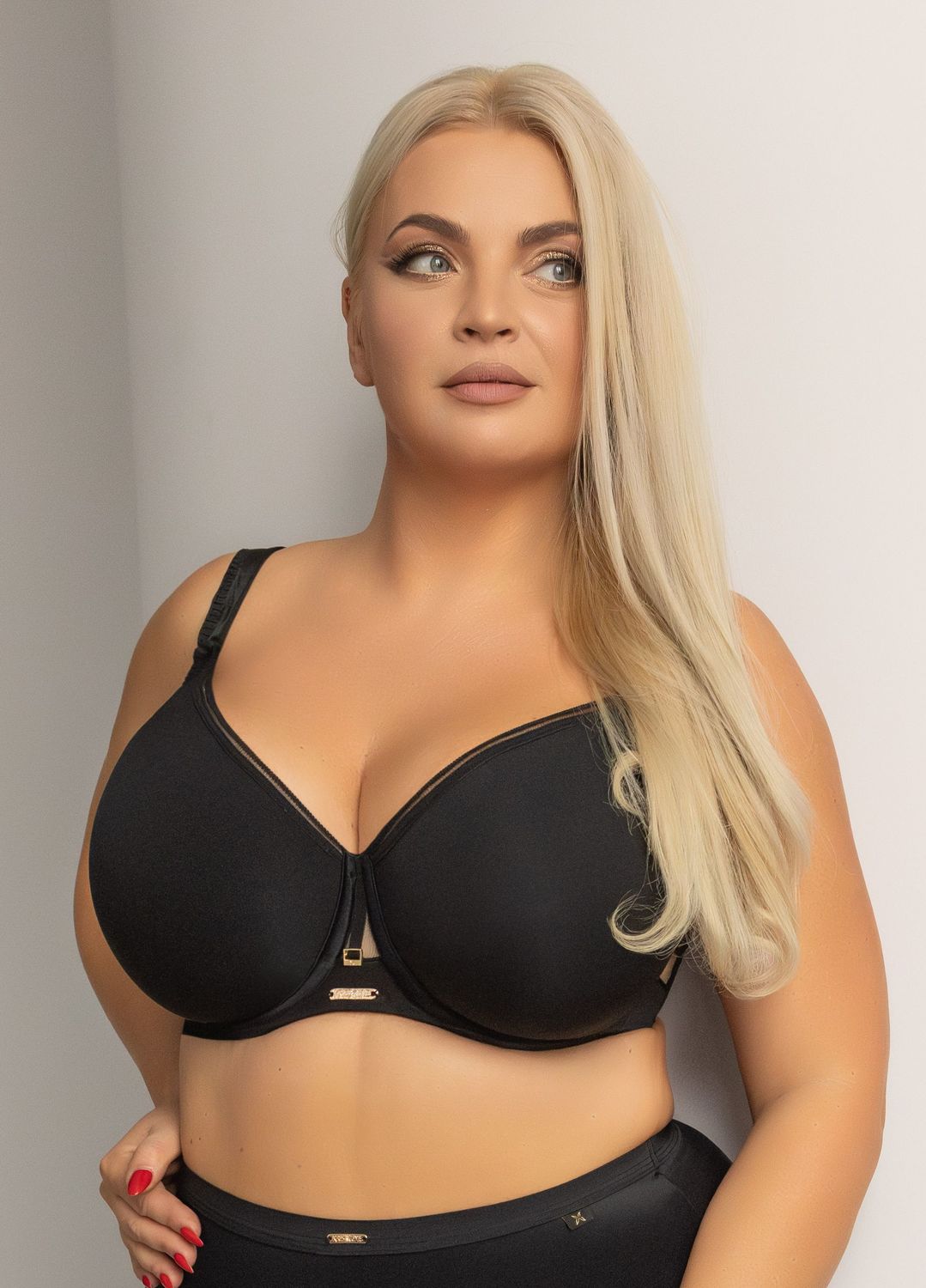 Krisline - Simple SoftProComfort 1116 - reggiseno con ferretto, coppa soft senza cuciture