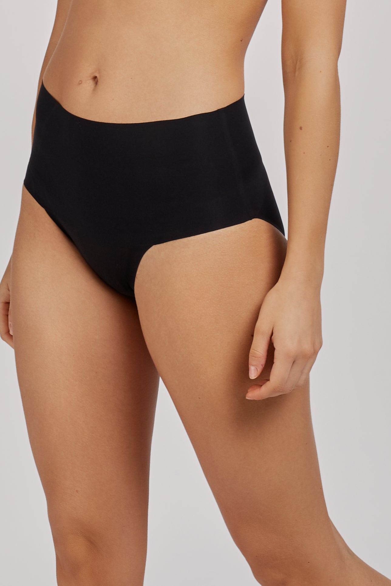 GISELA - 1/0432 - Culotte vita alta modellante in microfibta taglia unica