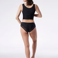 JULIMEX - CLASSIC CHEEKIE - Slip midi in pizzo e cuciture termosaldate