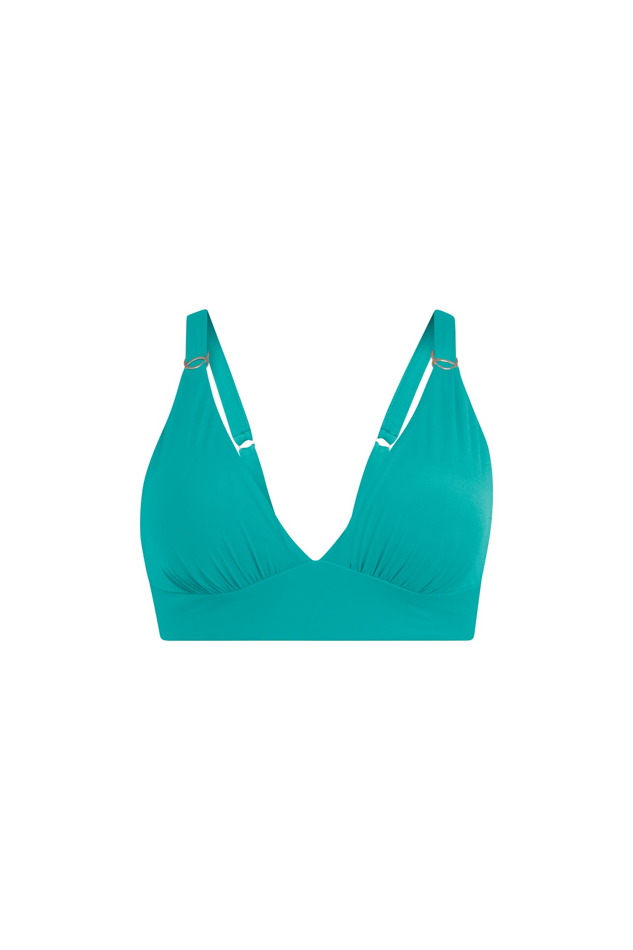 ROSA FAIA - 8788 - Style Pure Top bikini con coppa morbida a vela, senza ferretto e arricciatura sottoseno