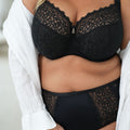KRIS LINE - Reggiseno Betty  1103 - Soft Full Cup con pizzo e ferretto
