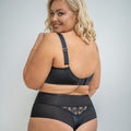 KRIS LINE - Perizoma Fortuna Comfort 015 - vita alta con pizzo e tulle