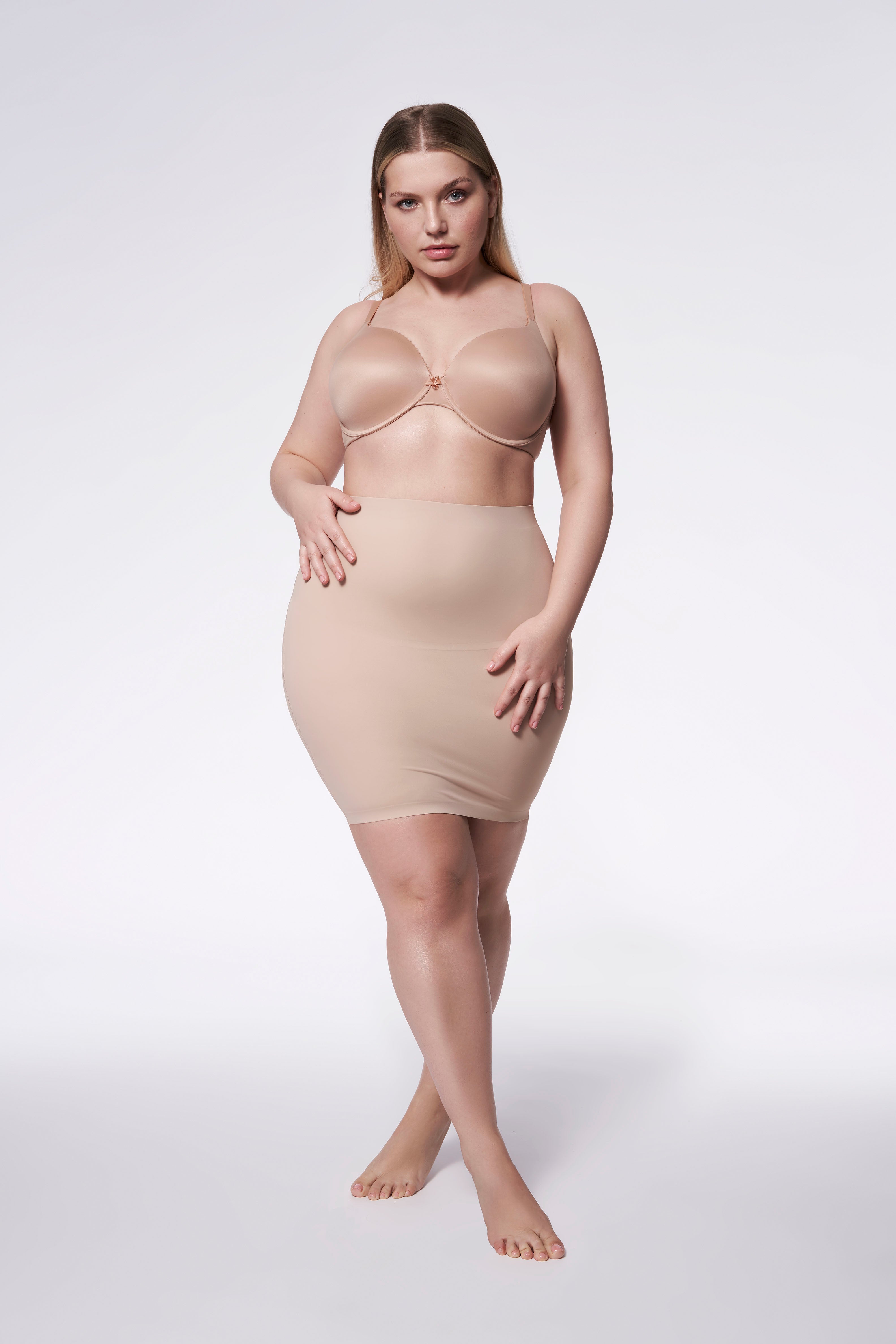 JULIMEX - SOTTOGONNA - SOFT & SMOOTH - Sottogonna elesticizzata con elastico in vita